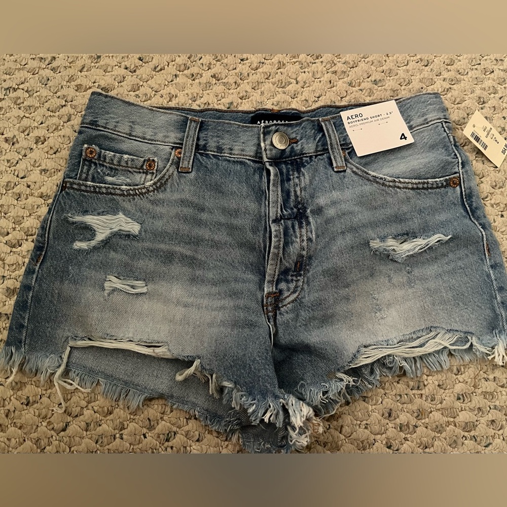 AEROPOSTALE Boyfriend Denim Shorts Size 4